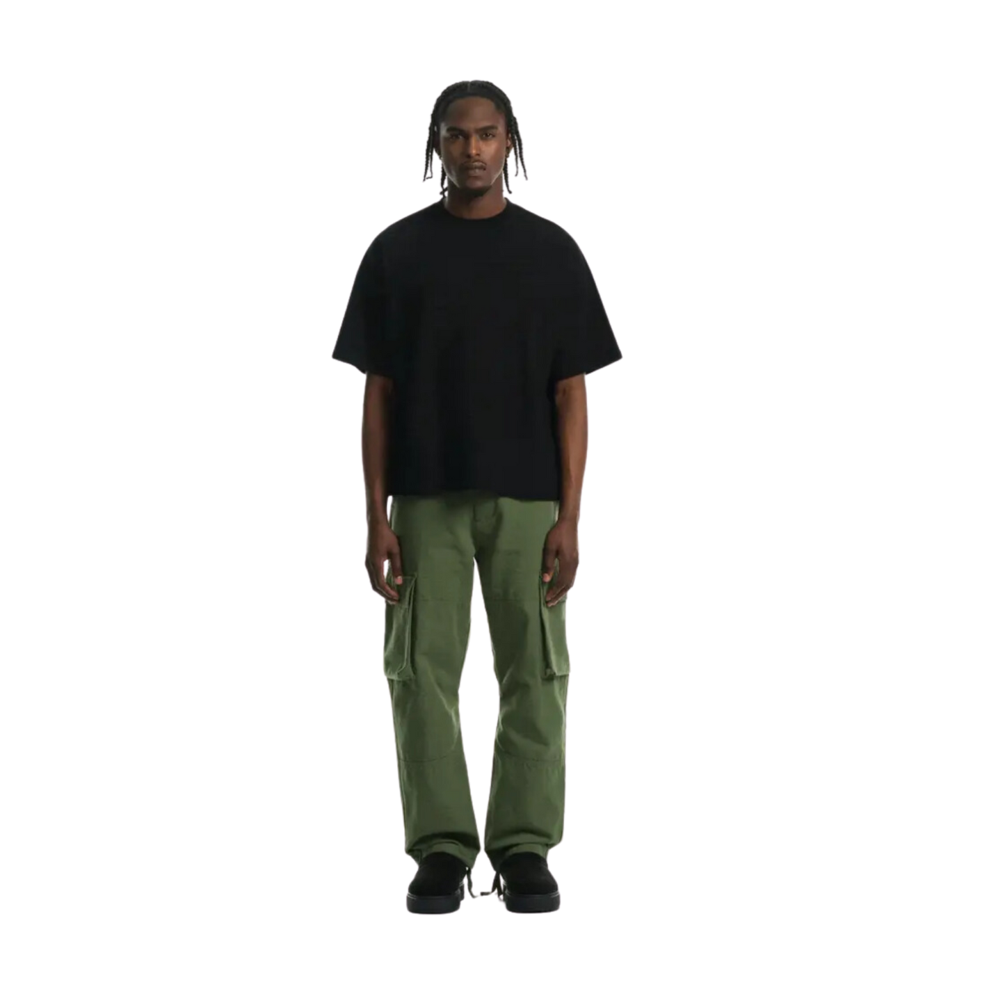 T-shirt Satellite Boxy Noir