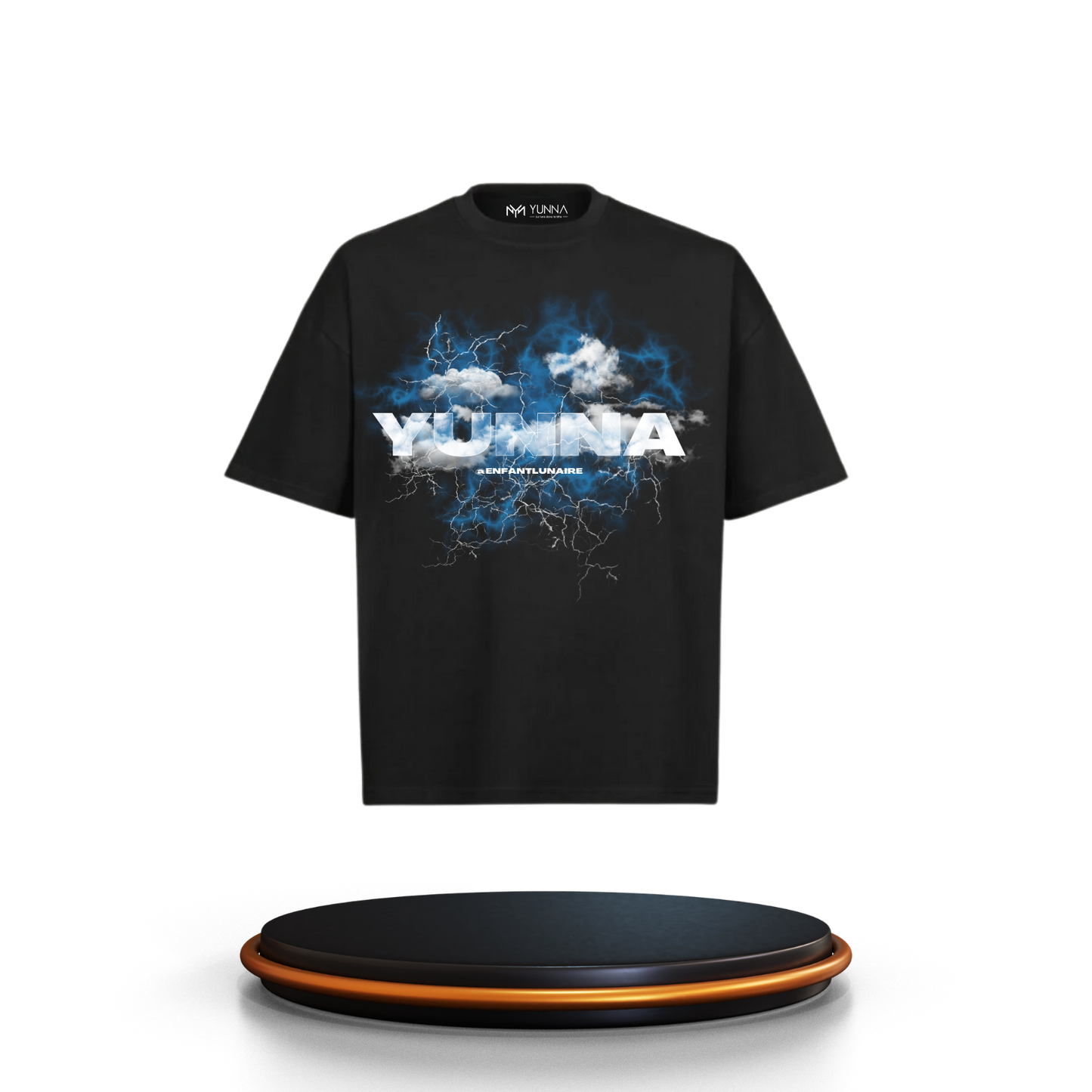 T-shirt Eclair Boxy Noir
