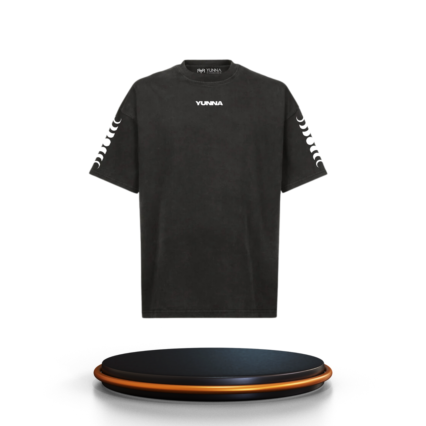 T-shirt Lunaire Gris Délavé