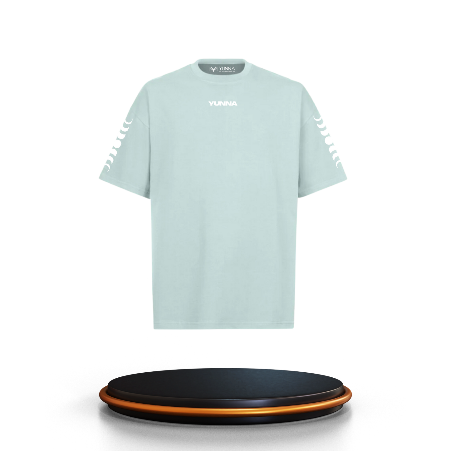 T-shirt Lunaire Bleu Ciel