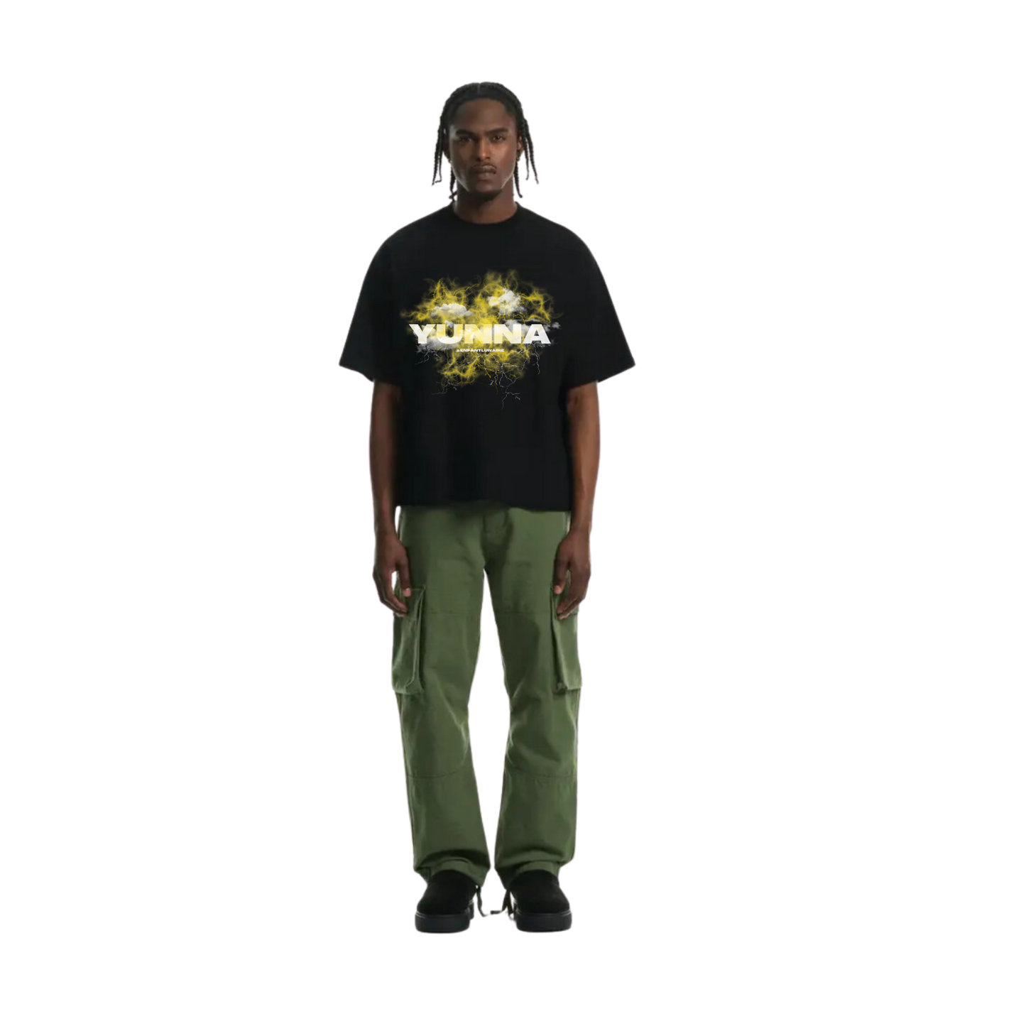 T-shirt Eclair Boxy Noir
