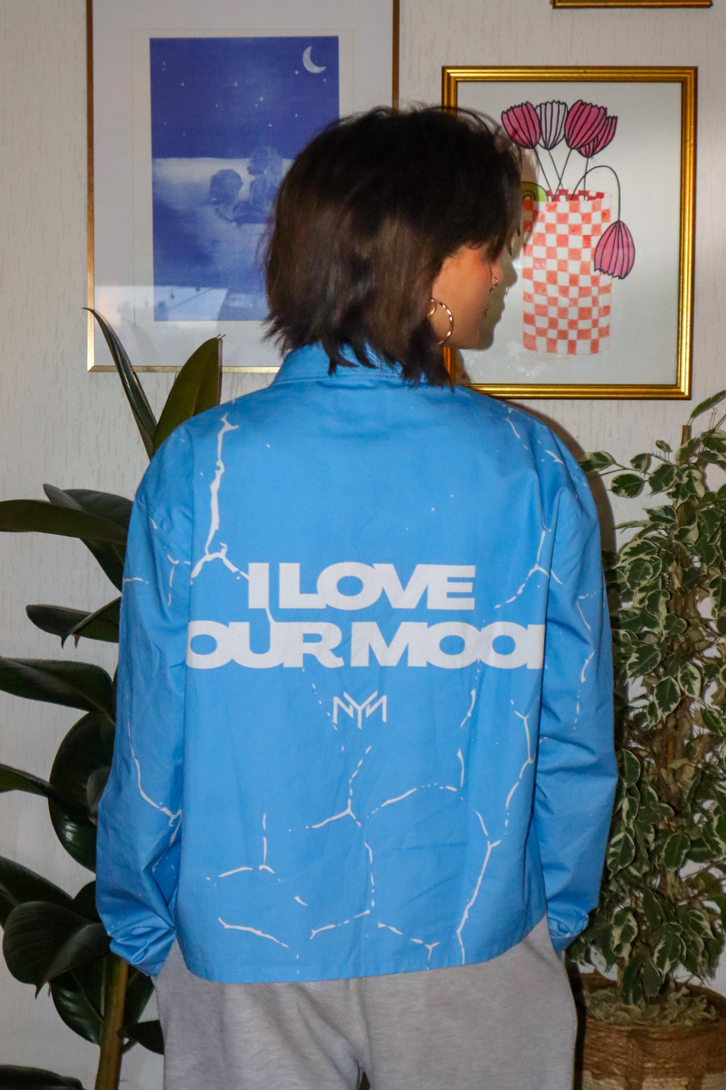 Chemise "I love your moon"