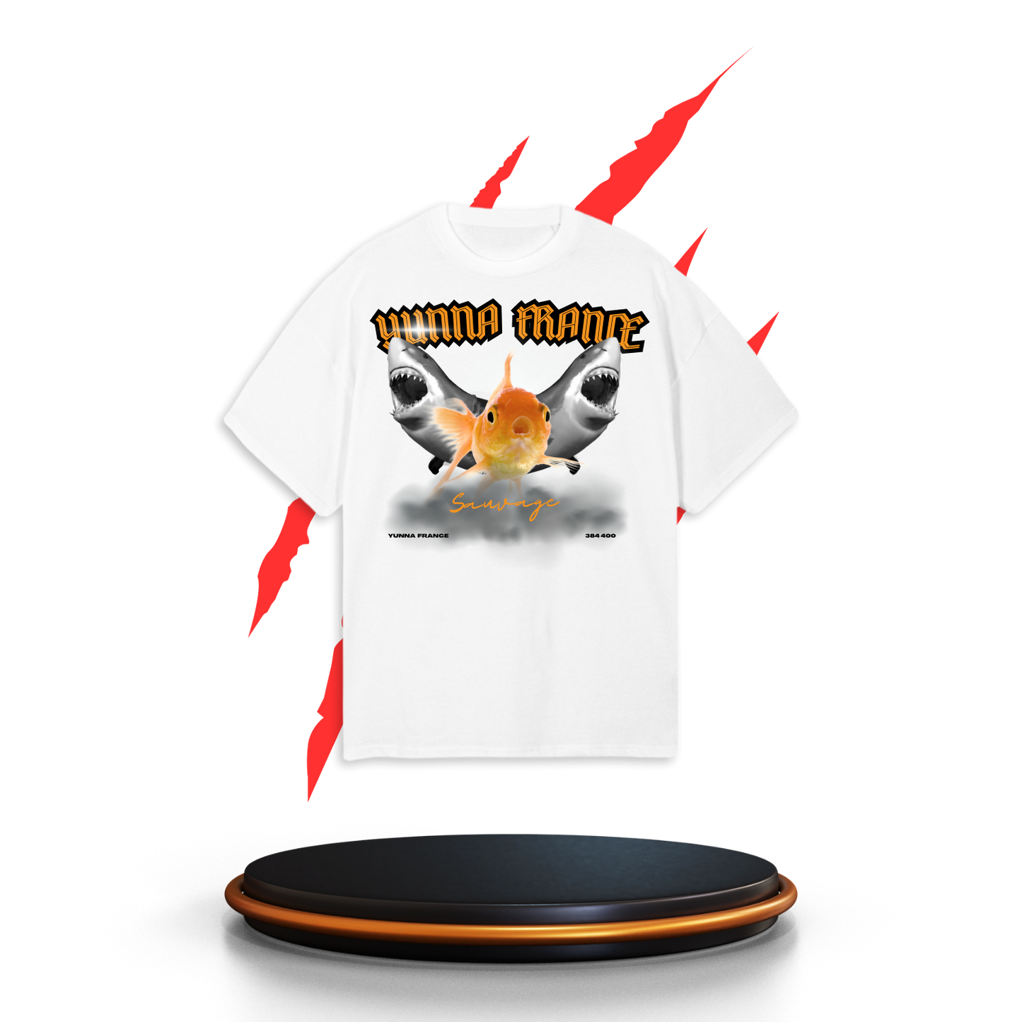 T-shirt - Sauvage Poisson
