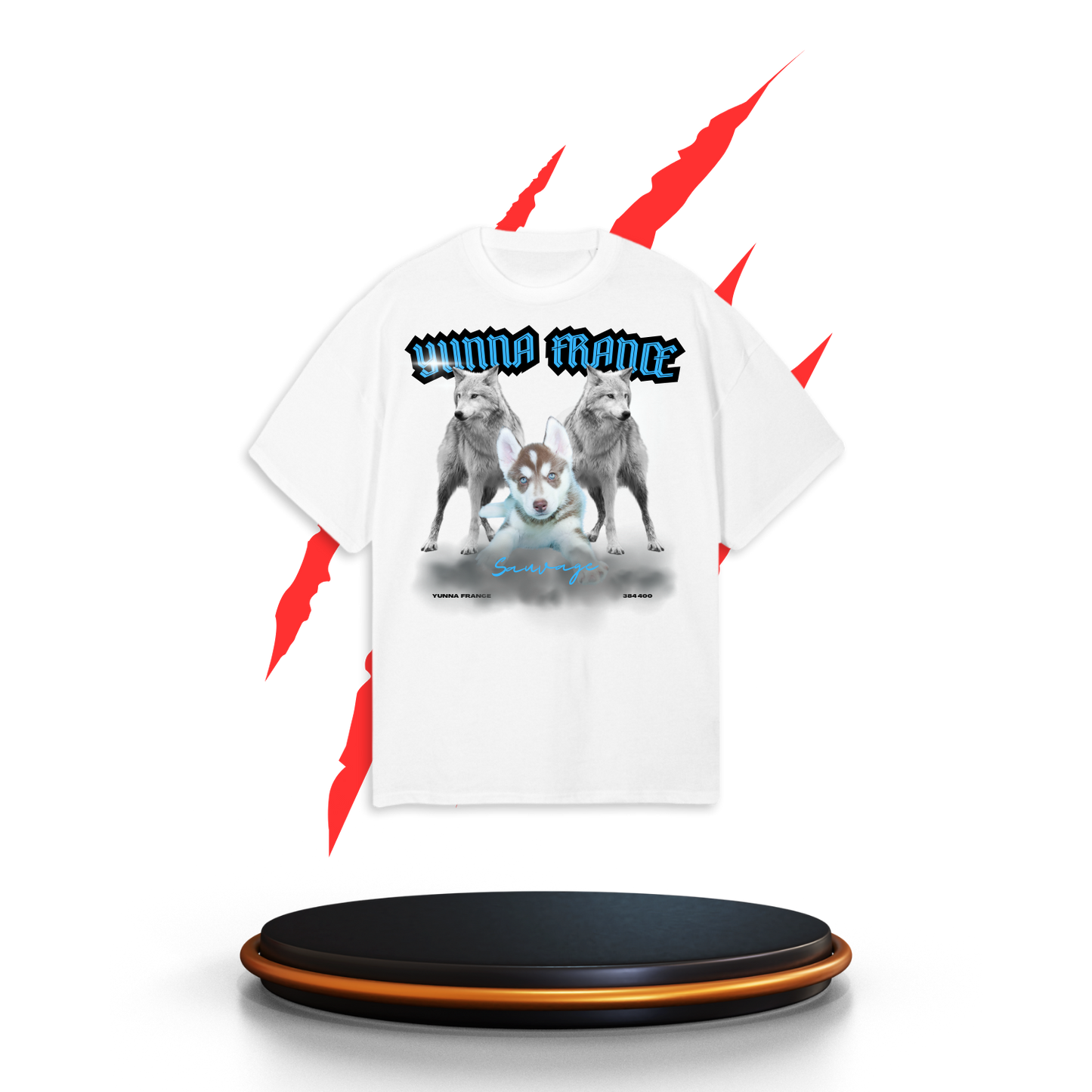 T-shirt - Sauvage Loup