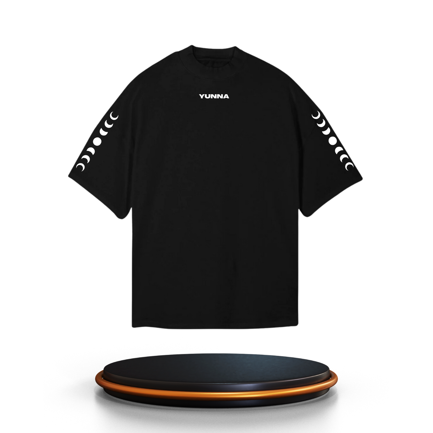 T-shirt Lunaire Ultra Oversize Noir