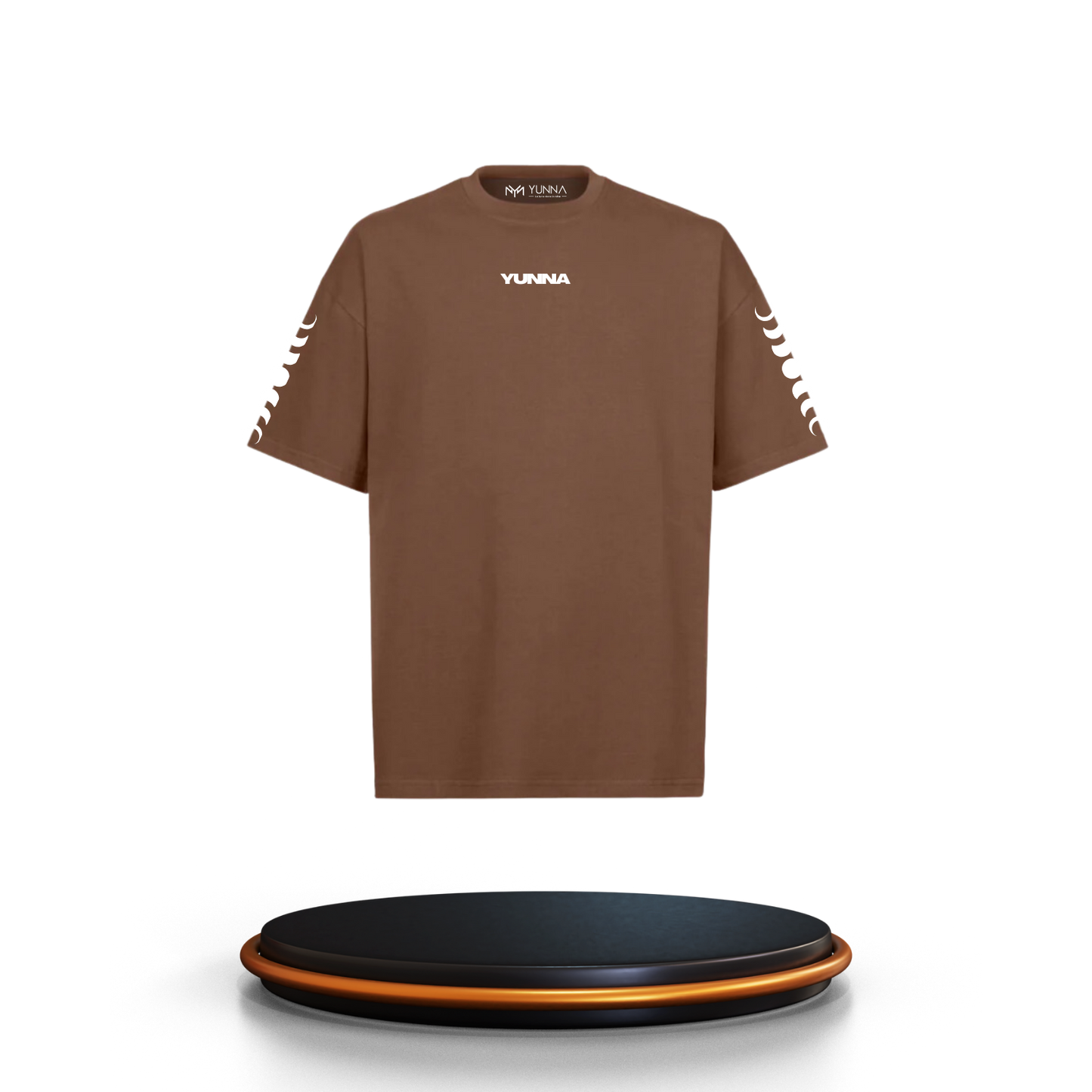 T-shirt Lunaire Marron