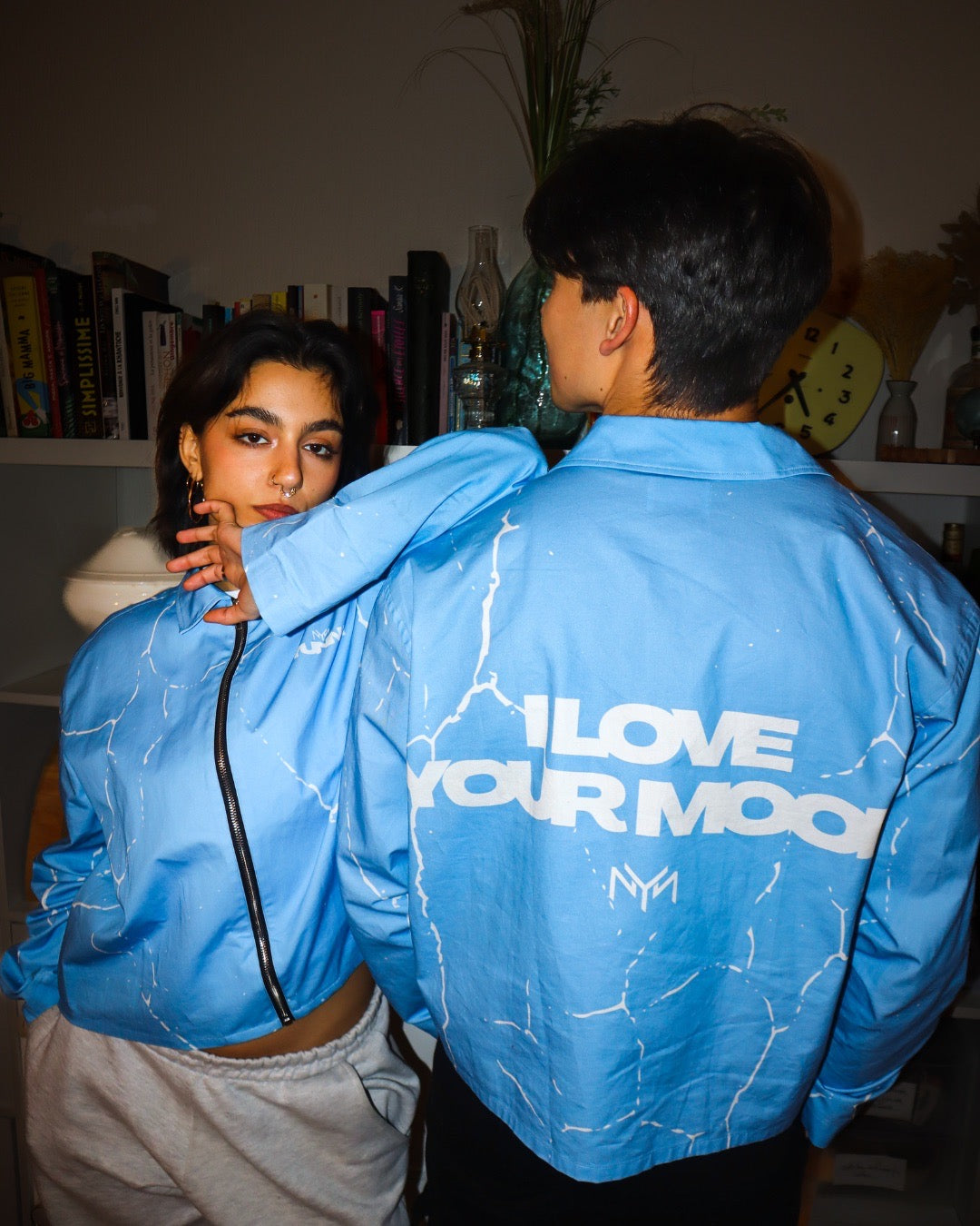 Chemise "I love your moon"