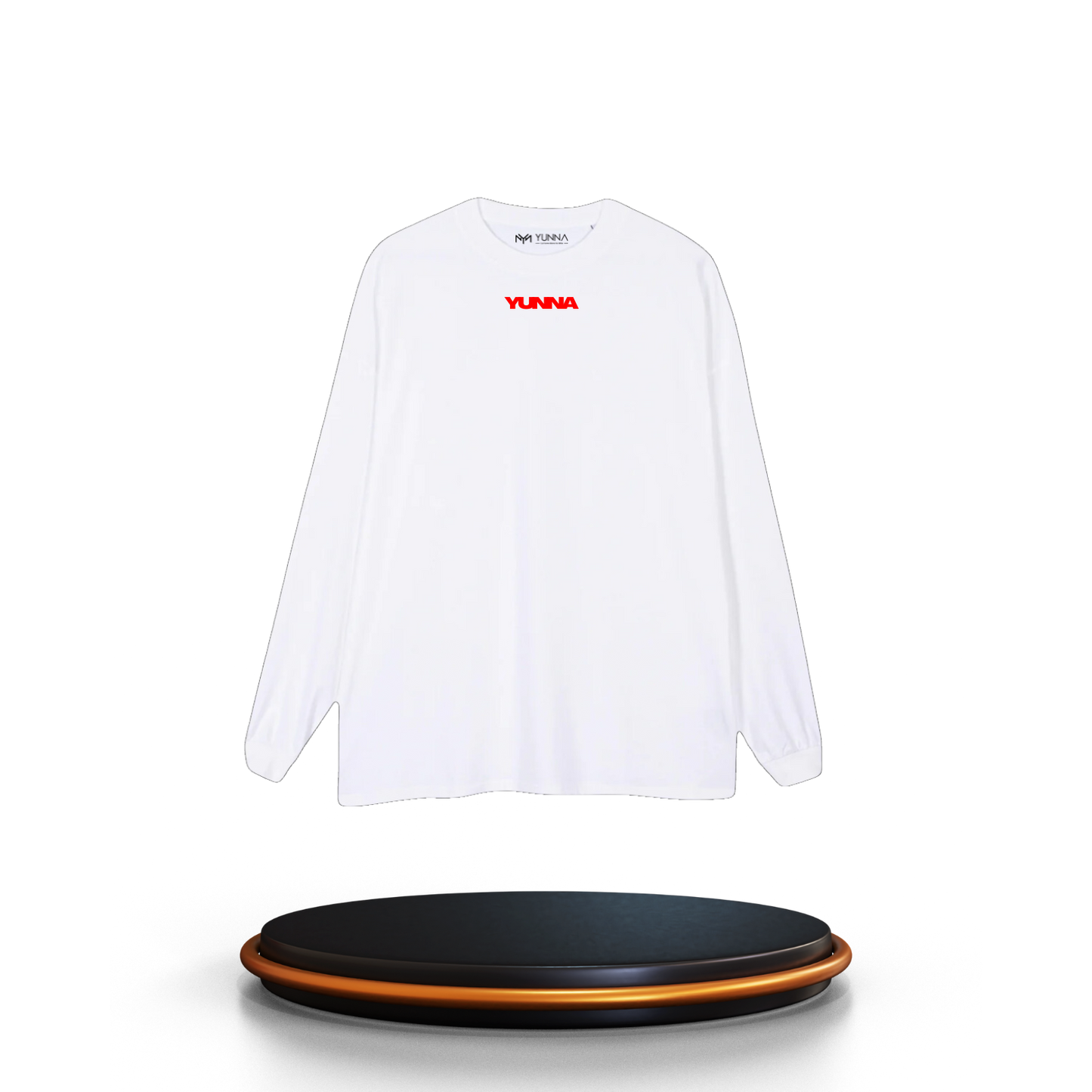 T-shirt ML Blanc "I love your moon"