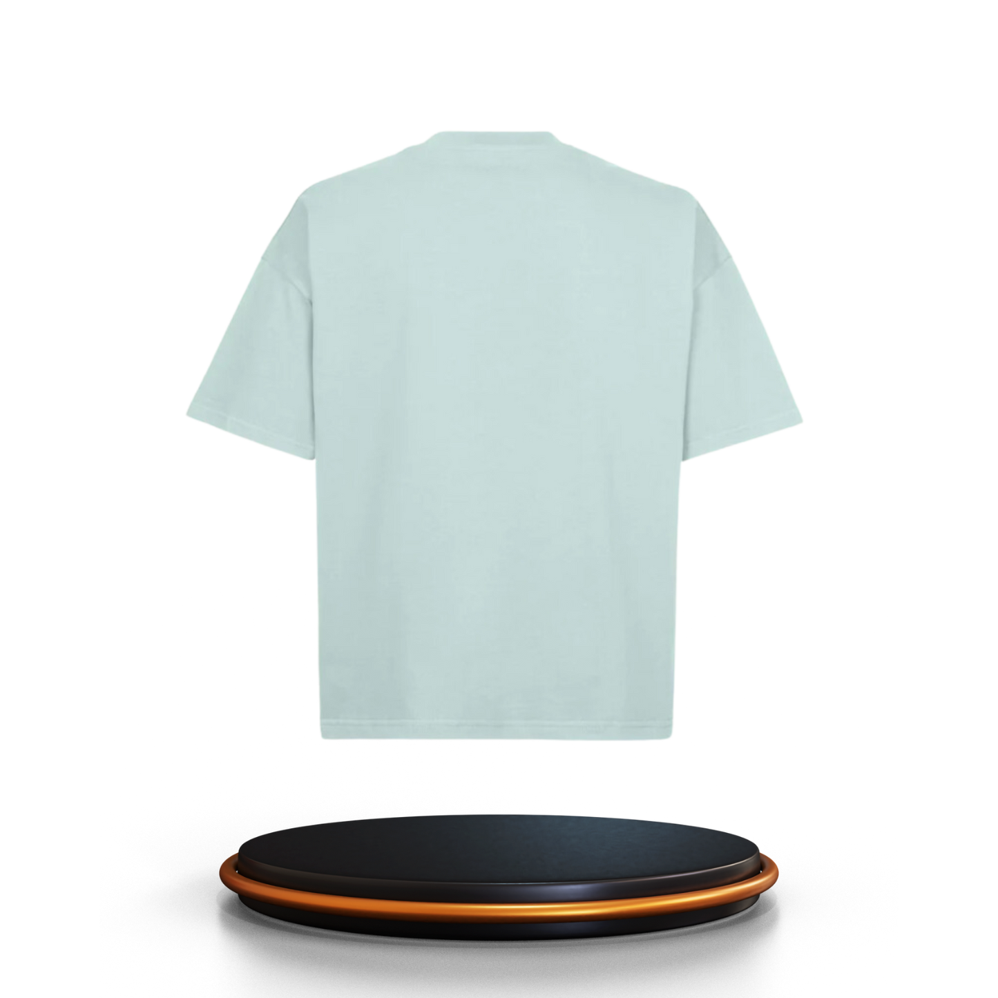 T-shirt Boxy Graffiti Bleu Ciel