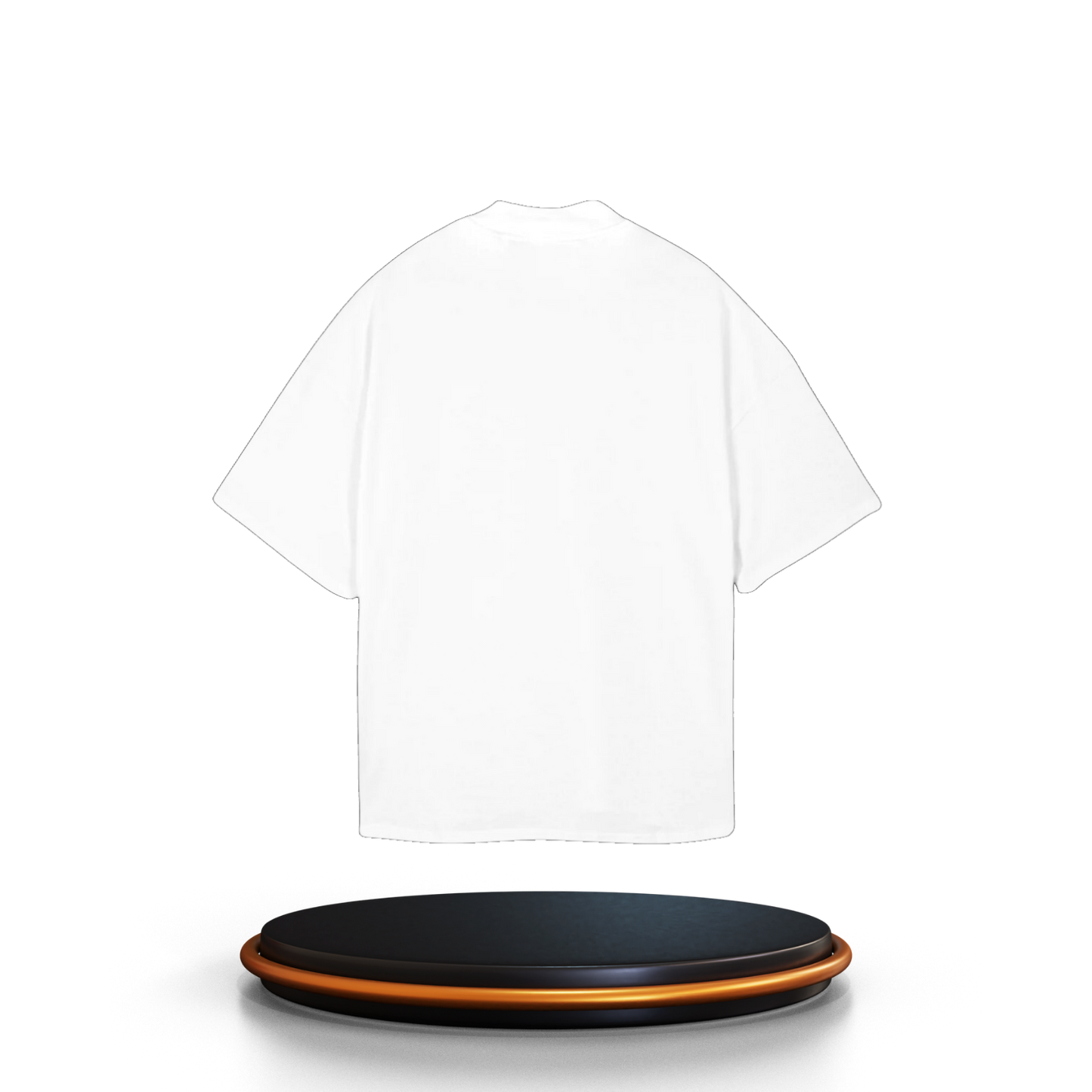 T-shirt Graffiti Ultra Oversize Blanc