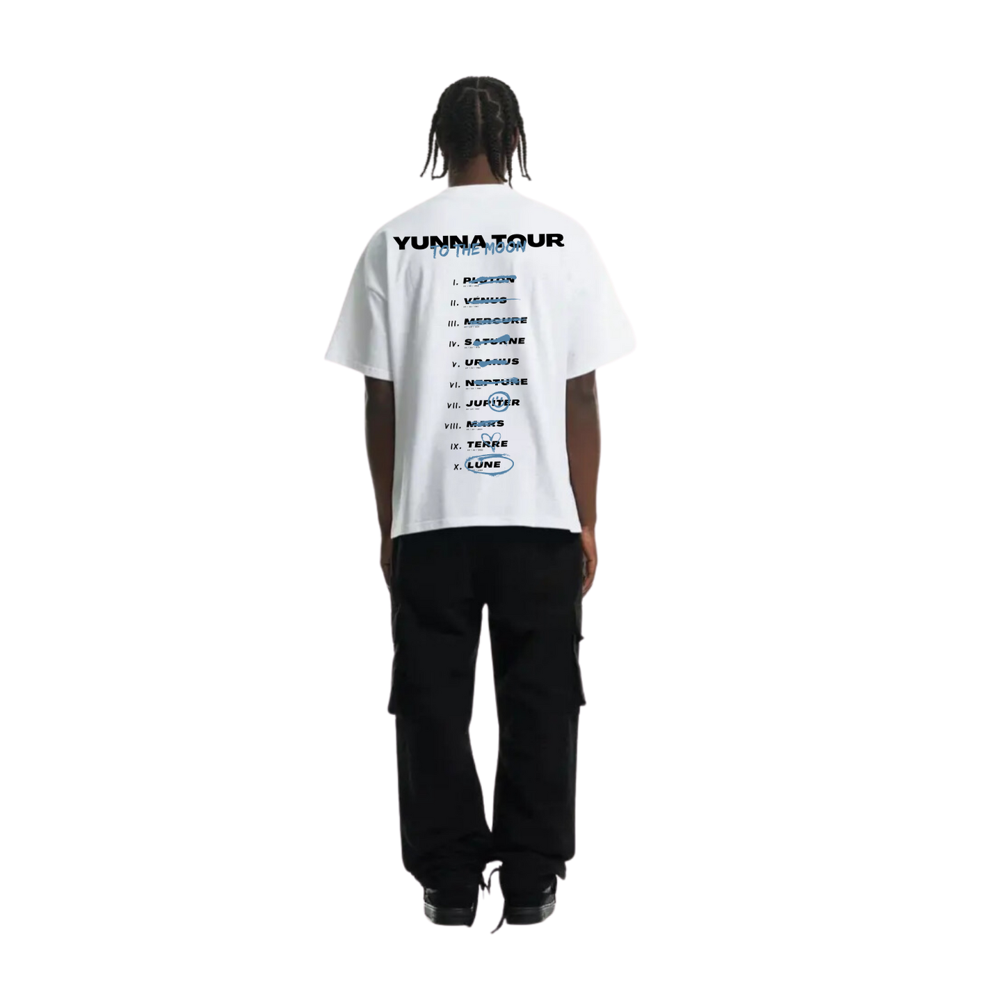 T-shirt Yunna Tour Blanc