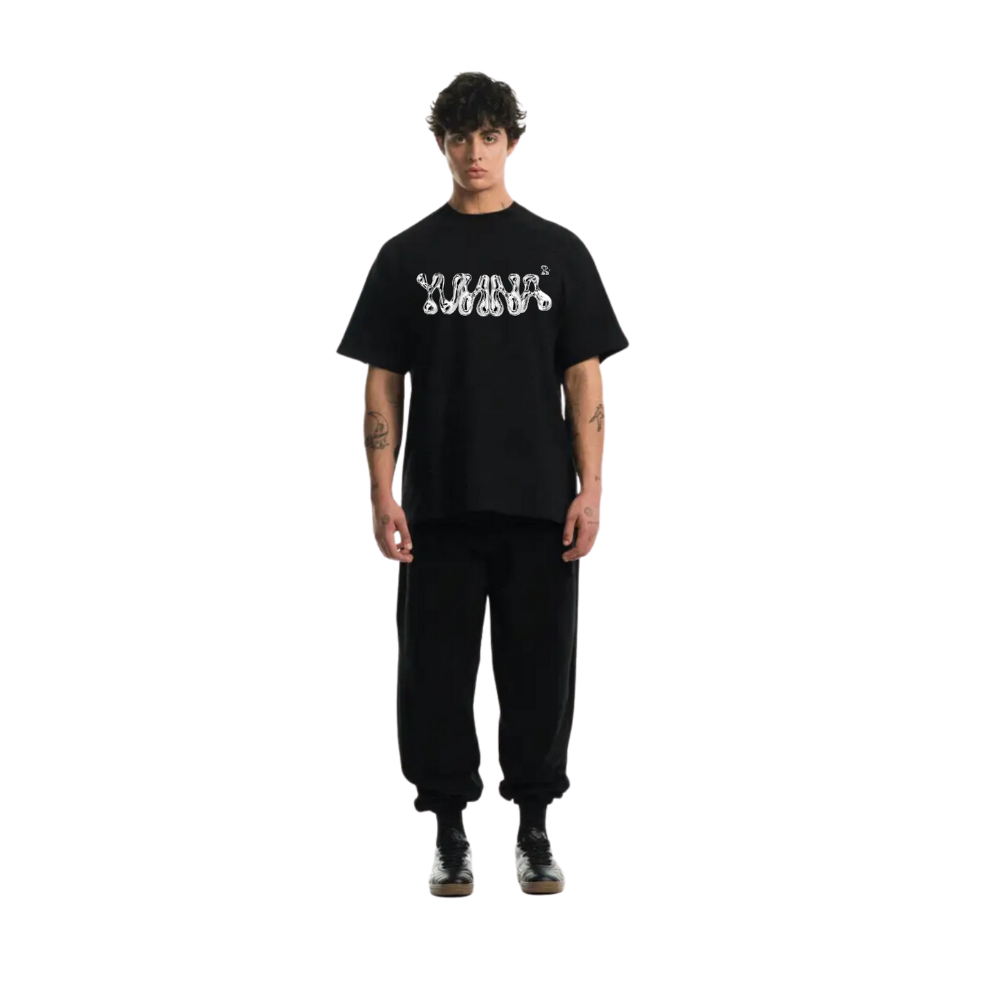 T-shirt Yunna Chrome Noir