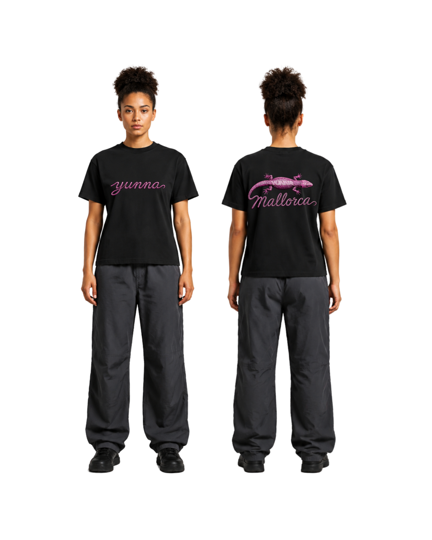 Mallorca Emblem Black T-shirt