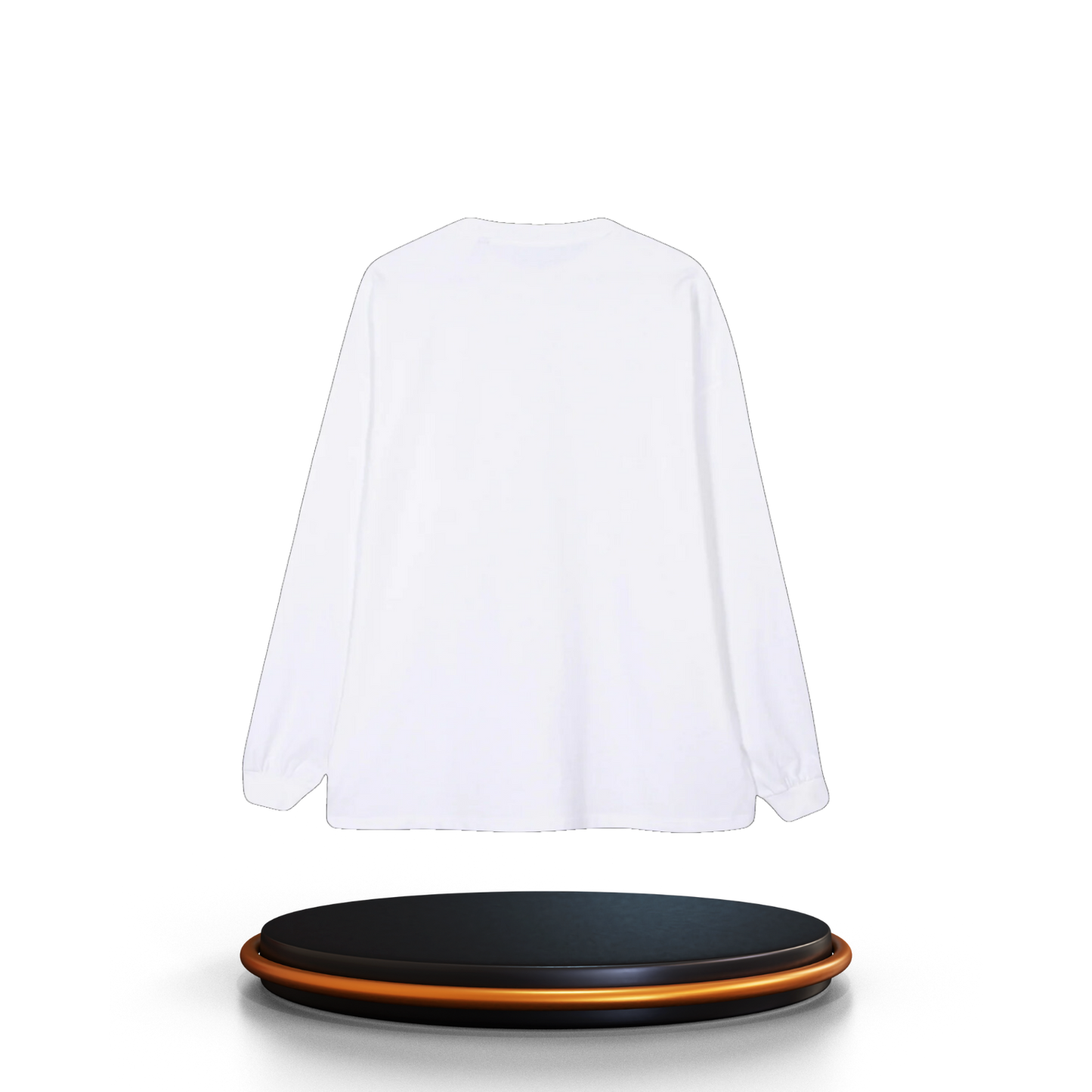 T-shirt manche longue Lunaire Blanc