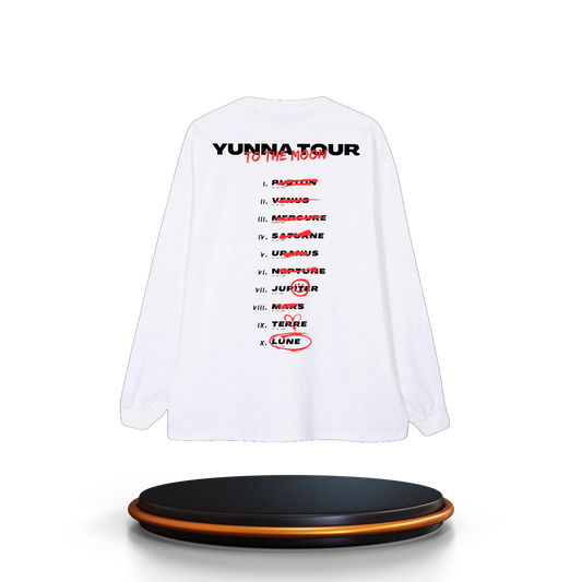 T-shirt manche longue Yunna Tour Blanc