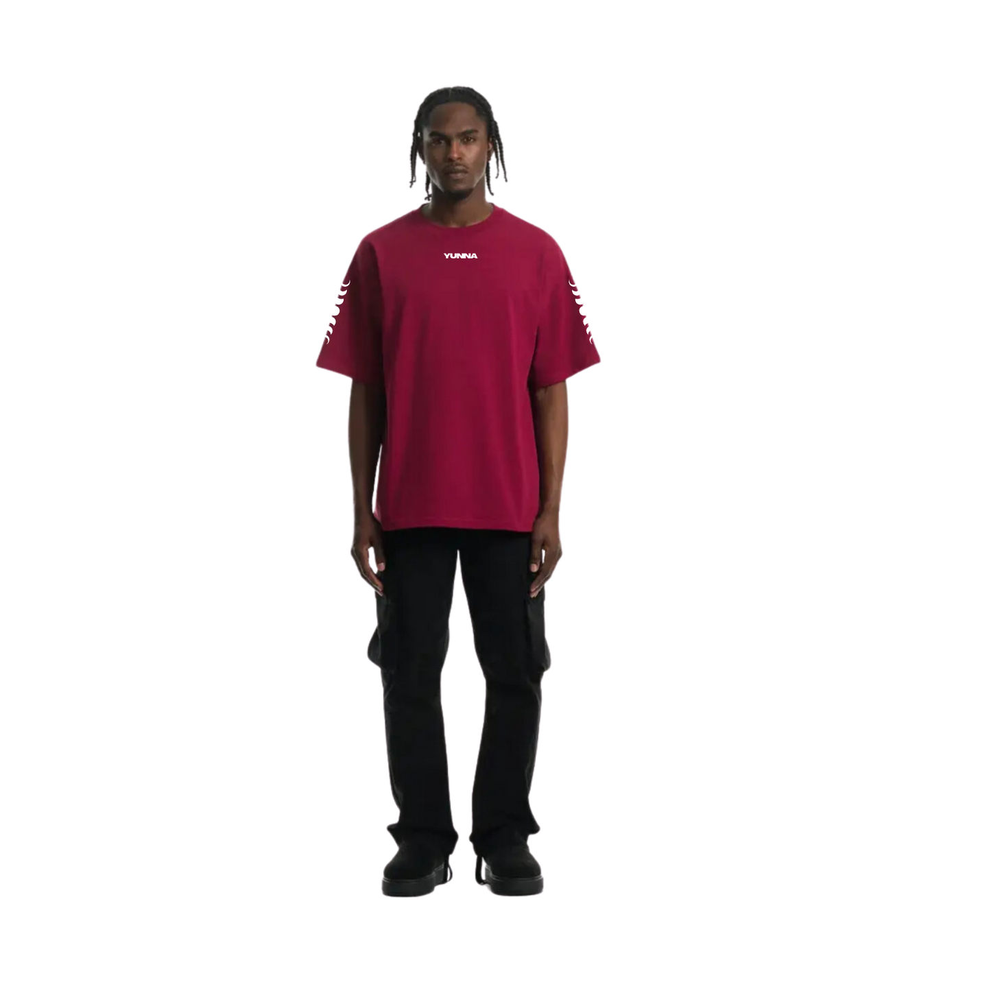 T-shirt Lunaire Bordeaux