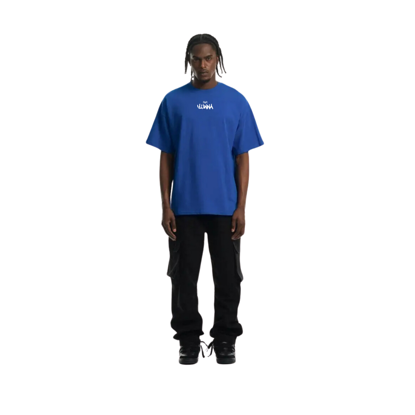 T-shirt Graffiti Bleu