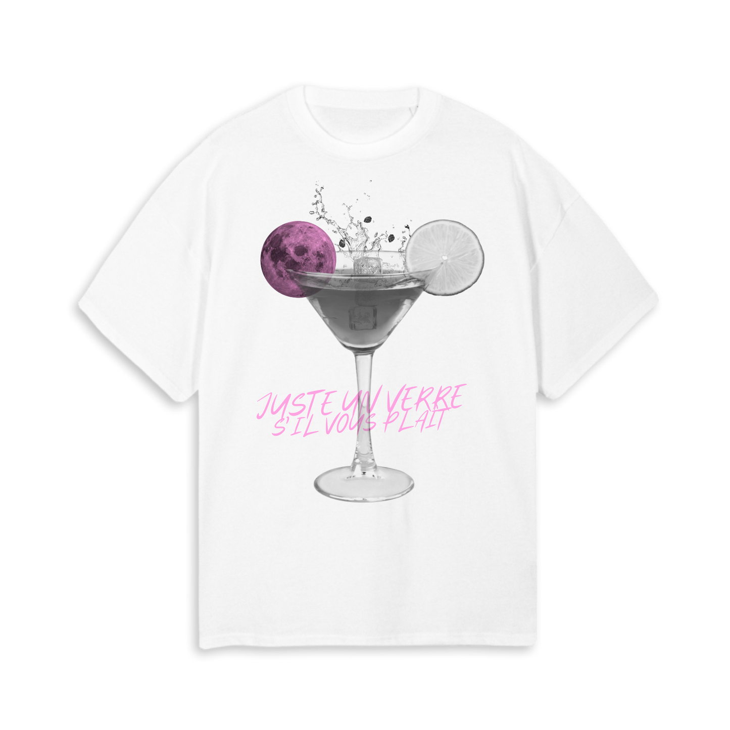 T-shirt Lune en Cocktail - Précommande