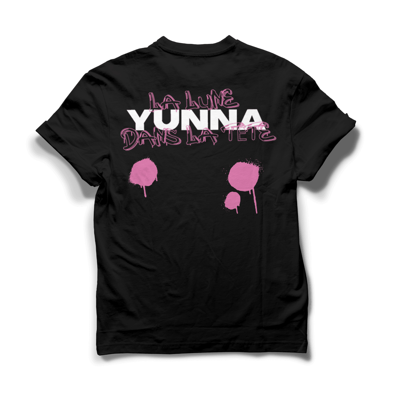 T-shirt Noir Unisexe - Graffiti - Yunna France