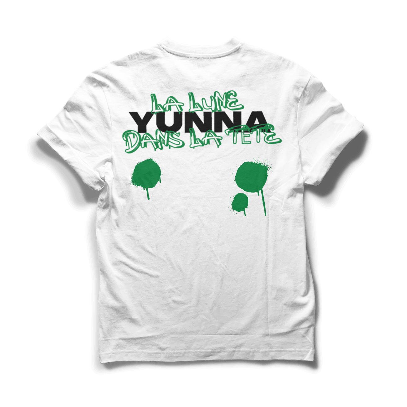 T-shirt Blanc Unisexe - Graffiti - Yunna France