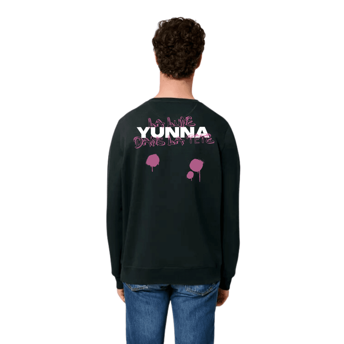 Sweat Noir Unisexe - Graffiti - Yunna France