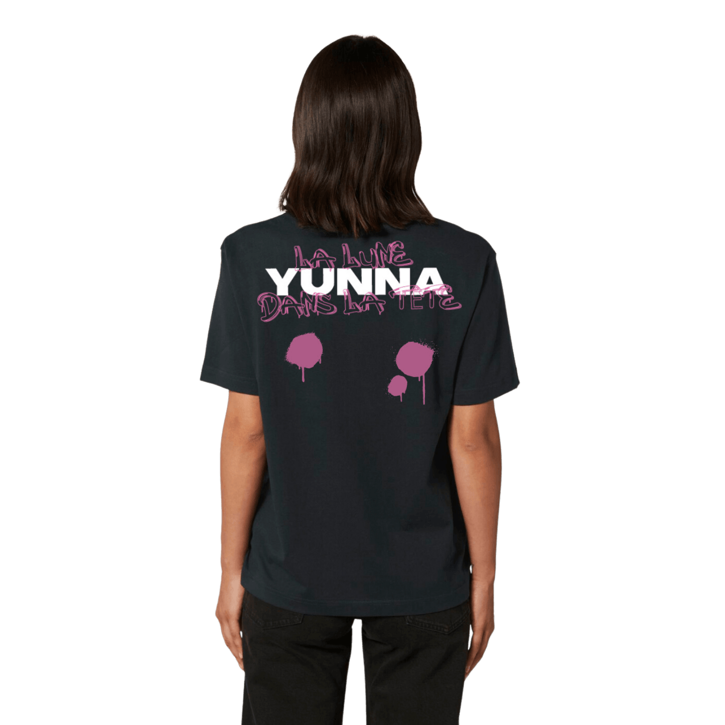 T-shirt Noir Unisexe - Graffiti - Yunna France