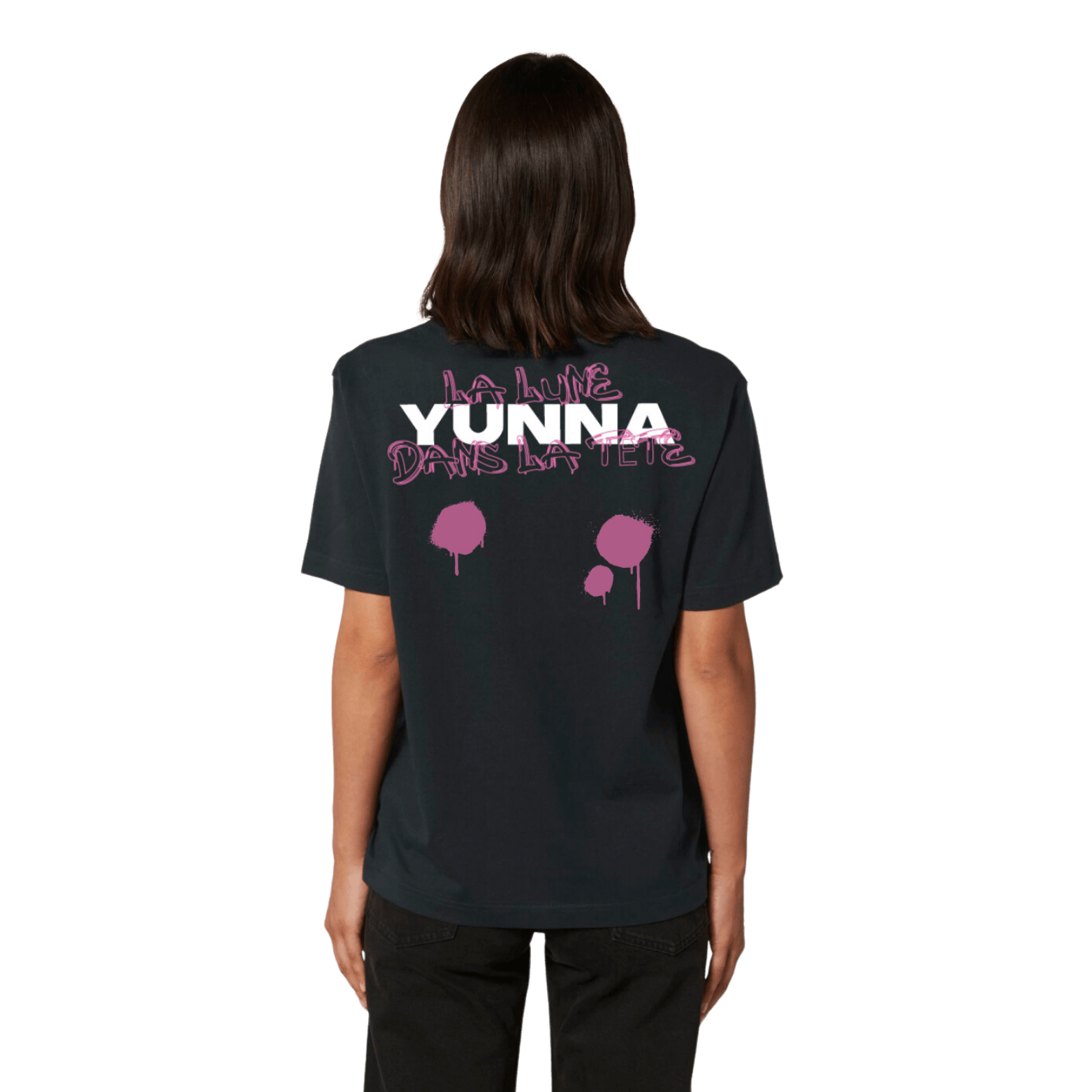 T-shirt Noir Unisexe - Graffiti - Yunna France