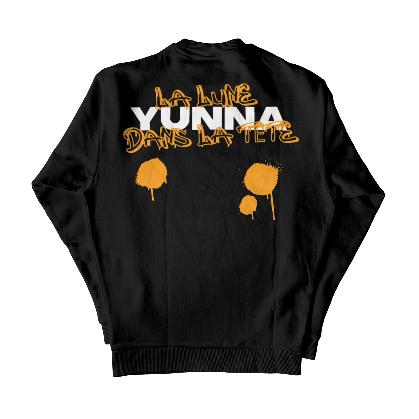 Sweat Noir Unisexe - Graffiti - Yunna France