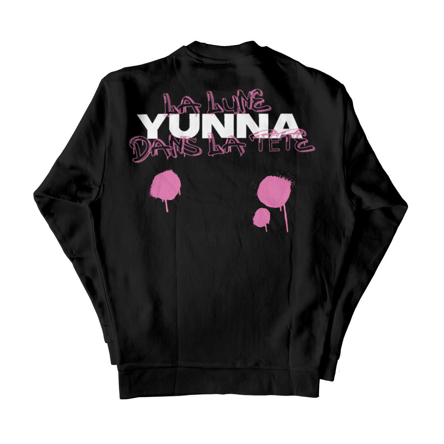 Sweat Noir Unisexe - Graffiti - Yunna France