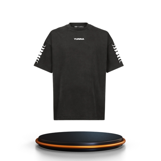 T-shirt Lunaire Gris Délavé
