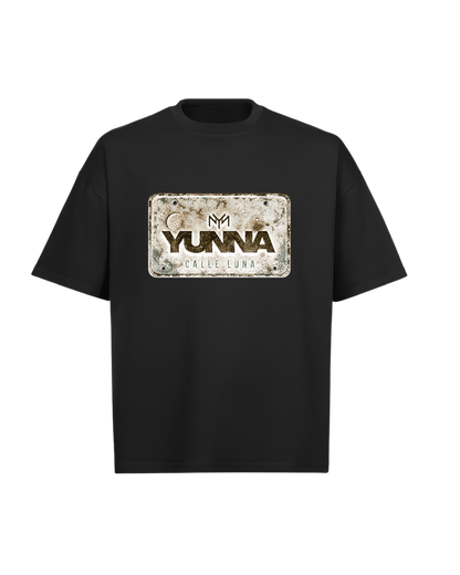 Adress badge Black T-shirt