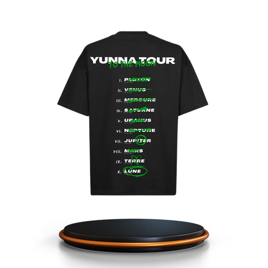 T-shirt Yunna Tour Noir