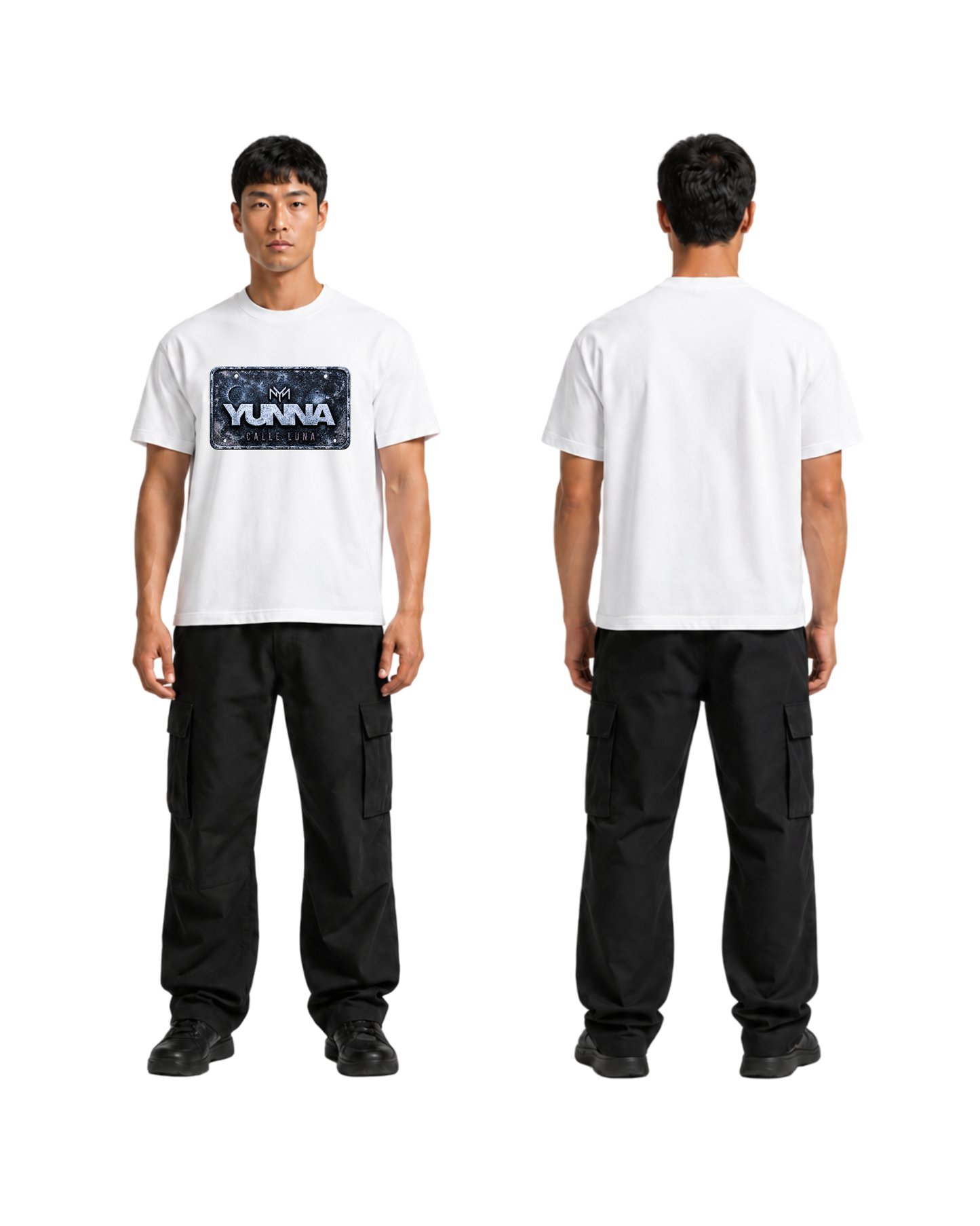 Adress badge White T-shirt