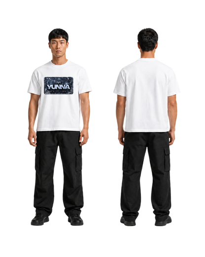 Adress badge White T-shirt