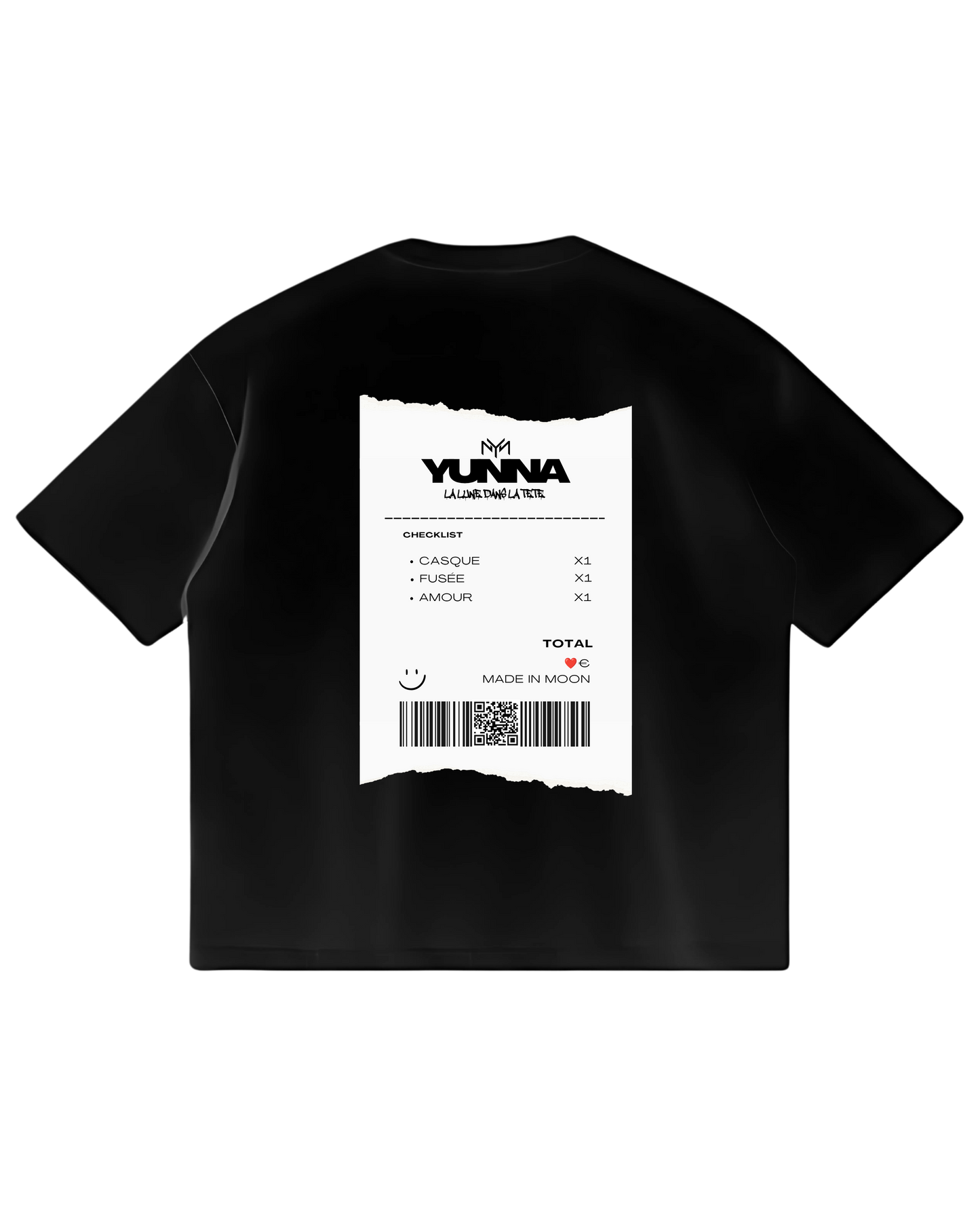 Purchase Receipt T-shirt