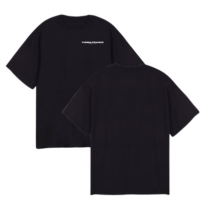 T-shirt Oversize Noir - Personnalisation - Yunna France