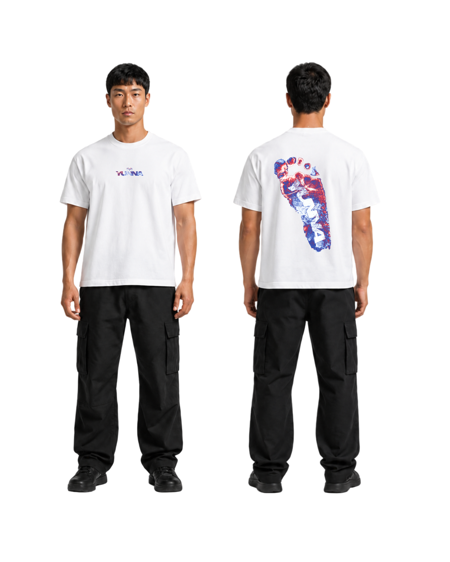 Footprint White T-shirt
