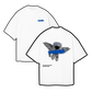 T-shirt Ultra Oversize Blanc - Personnalisation - Yunna France