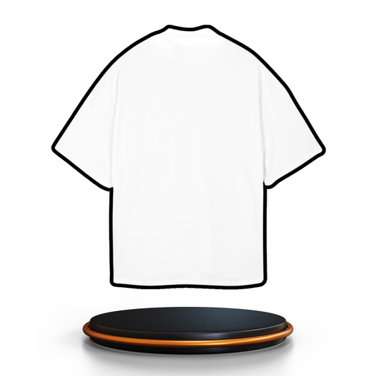 T-shirt Ultra Oversize Blanc - Précommande