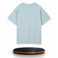 T-shirt Oversize Bleu Clair - Personnalisation