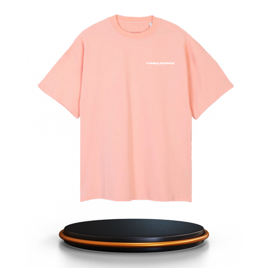 T-shirt Oversize Rose- Personnalisation