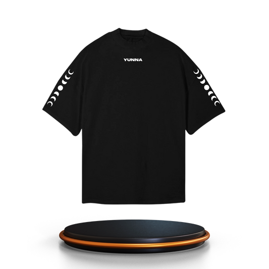T-shirt Lunaire Ultra Oversize Noir