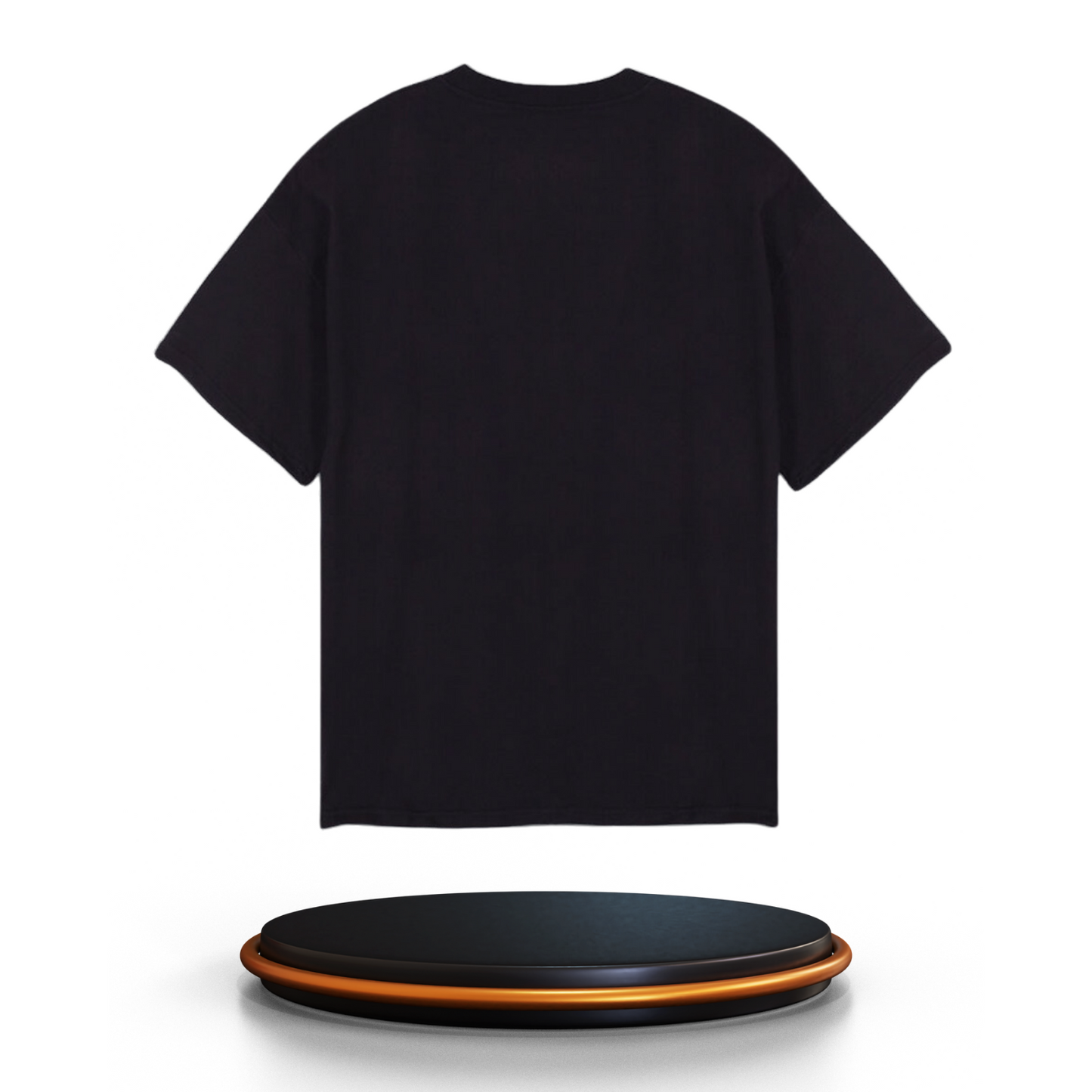 T-shirt Oversize Noir - Personnalisation