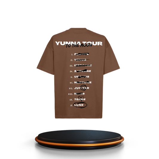 T-shirt Yunna Tour Marron