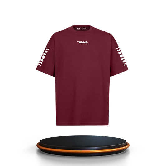 T-shirt Lunaire Bordeaux