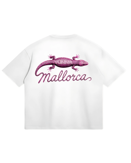 Mallorca Emblem White T-shirt
