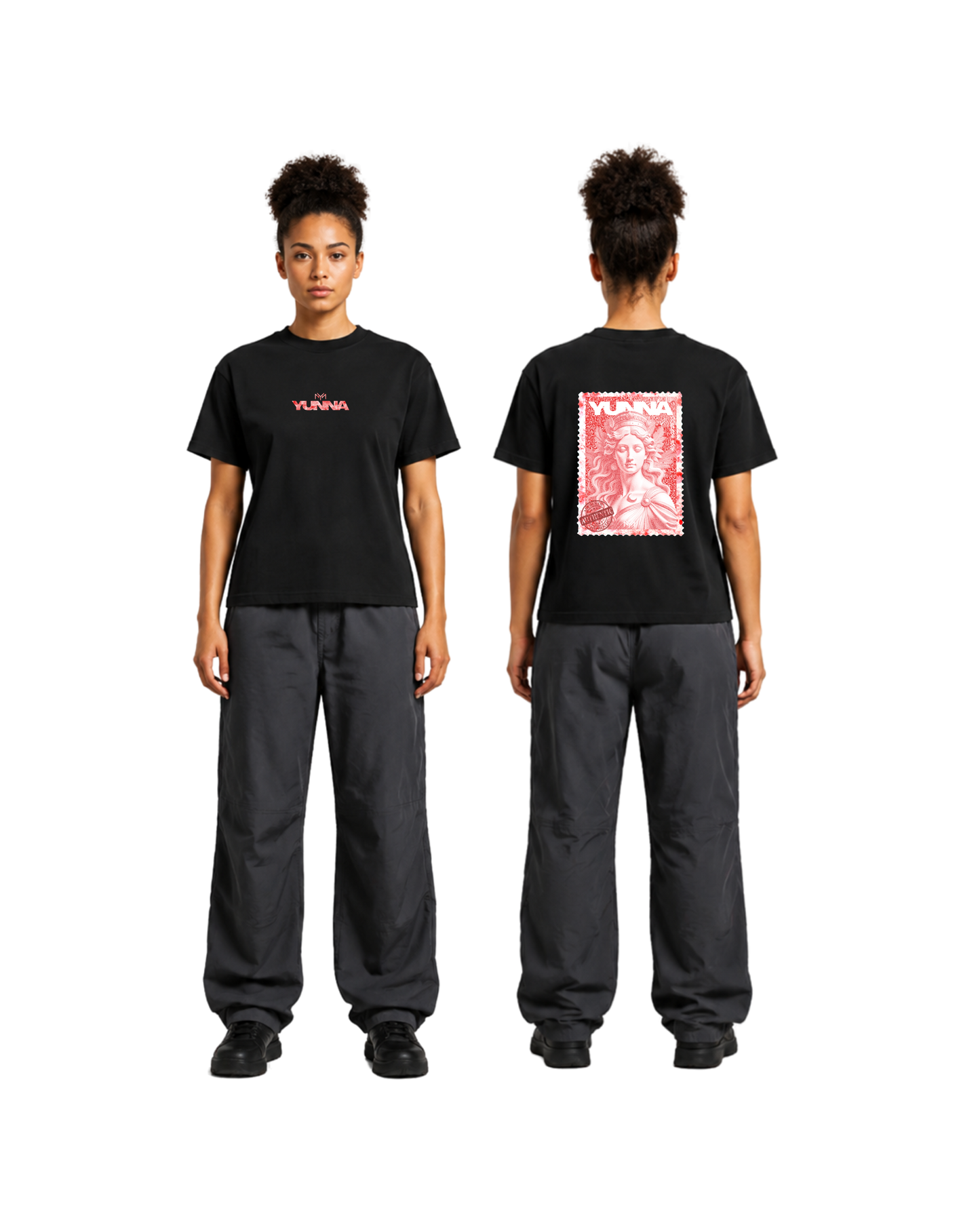 Goddess stamp T-shirt