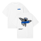 T-shirt Oversize Blanc - Personnalisation - Yunna France