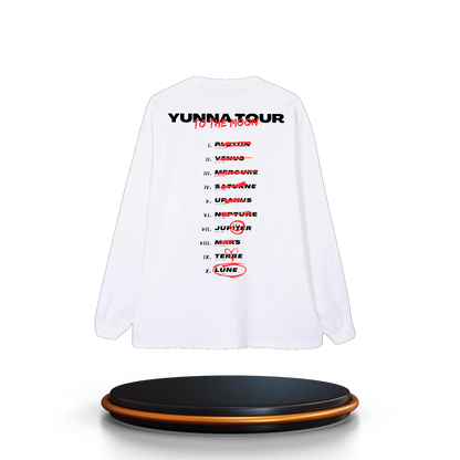 T-shirt manche longue Yunna Tour Blanc