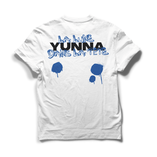 T-shirt Blanc Unisexe - Graffiti - Yunna France